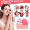 Ice Cube Roller for Face,Eyes and Neck,Reusable Silicone Ice Mold Mermaid Shell Shape for Shrink Pores Anti Wrinkle and Skin Beauty Care,Reduce Migraine Pain,Gua Sha Face Massage Tools (Pink) view 3