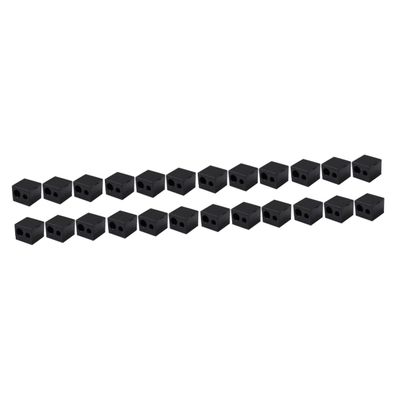 SAFIGLE 24pcs Eyebrow Pencil Sharpener Dual Eyeliner Pencil Sharpener for Precise Makeup Application Essential Cosmetic Tool for Eyebrow and Eyeliner