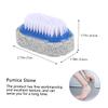 VINTORKY 6Pcs Multifunctional Stone Remover Double Sided Pumice Brush for Foot Beauty and Dead Skin Removal Lightweight Portable Exfoliating Foot Care Tool view 2