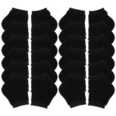 ELAYARD 10pairs Moisturizing Toeless Socks Comfortable Heel Socks for Cracked Heel Gentle Gel Material for Wear Foot Care