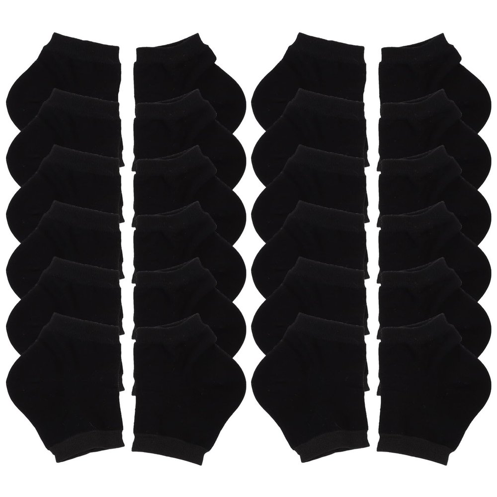 ELAYARD 10pairs Moisturizing Toeless Socks Comfortable Heel Socks for Cracked Heel Gentle Gel Material for Wear Foot Care