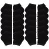 ELAYARD 10pairs Moisturizing Toeless Socks Comfortable Heel Socks for Cracked Heel Gentle Gel Material for Wear Foot Care view 1