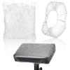 Dynvue 100pcs Thickened Tattoo Tray Covers Disposable, 2 Pack Extra-large Tattoo Table Cover Suitable for Max 22.4x14.6x7.1in, Elastic and Dustproof Covers for Tattooing Arm Rest Stand Salon Trays view 1