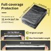 Dynvue 100pcs Thickened Tattoo Tray Covers Disposable, 2 Pack Extra-large Tattoo Table Cover Suitable for Max 22.4x14.6x7.1in, Elastic and Dustproof Covers for Tattooing Arm Rest Stand Salon Trays view 2