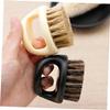CALLARON Men's Beard Brush 1 Piece Round Bristle Brush for Grooming Portable Black Handle for Personal Care and Travel view 3
