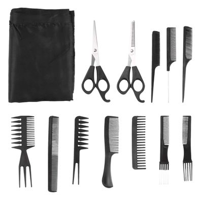 CALLARON Hair Cutting Kit Barber Tool Set Scissors Comb Brush Hair Styling Tools Hairdressing Set Home Salon