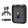 Convenient Double Head Magnetic Charging Shaving Device for Men Entire Body Washable Trimmer for Home Office Or Gym Use view 1