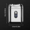 Convenient Double Head Magnetic Charging Shaving Device for Men Entire Body Washable Trimmer for Home Office Or Gym Use view 3
