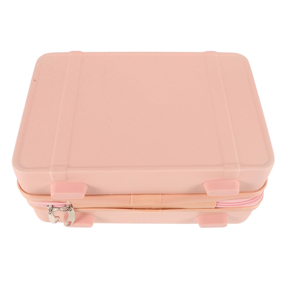 Beaupretty Portable Makeup Travel Case Cosmetic Suitcase for Women Stylish and Makeup Organizer Comfortable Handle for Trips and Storage