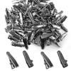 120PCS Silver Metal Small Alligator Hair Clips - Crocodile Clips for Hair Accessories, Crafts, DIY Supplies, and Craft Projects view 1