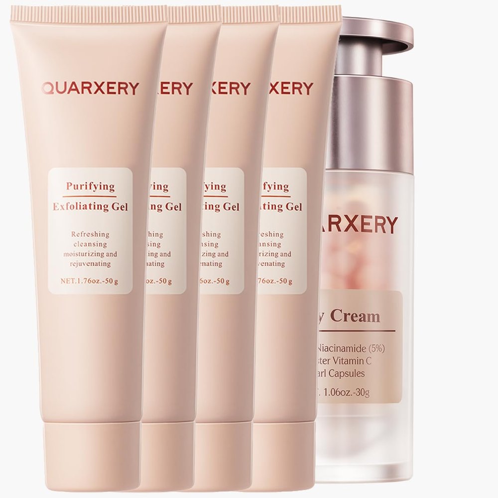 5% Niacinamide Body Cream + Purifying Exfoliating Gel 4pcs