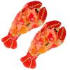 2PCS Lobster Hair Clips,Lobster Hair Alligator Clips,Cute Lobster Hair Duckbill Clips,Animal Shape Hair Clip,Acetate Hair Clips for Girls,Small Hair Barrette for Women (Lobster) view 1