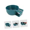 FOMIYES Blue Shaving Bowl for Men Durable Handheld Design Lightweight Material for Wet Shaving Salons and Home Use Comfortable Grip Family and Friends view 2