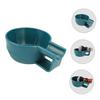 FOMIYES Blue Shaving Bowl for Men Durable Handheld Design Lightweight Material for Wet Shaving Salons and Home Use Comfortable Grip Family and Friends view 4