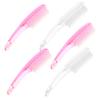 Baluue 5pcs Nail Brush for Dust Cleaning Soft Bristle Manicure Brushes for Nail Care and for Home and Salon Use view 1