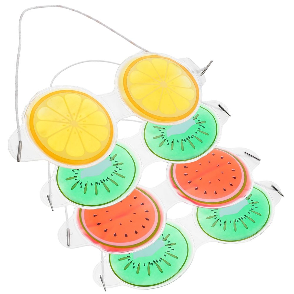 minkissy 4pcs Lovely Boy Girl Eye Mask for Summer Eye Masks Comfortable Ice Packs for