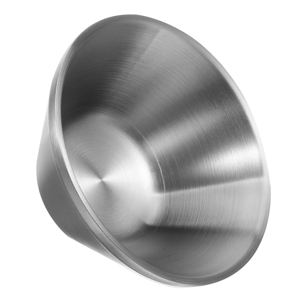 Didiseaon Stainless Steel Shaving Bowl Beard Care Man's Shaving Cup Portable for Men