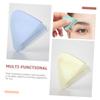 HOODANCOS 6Pcs Eyebrow Trimmer Portable Hair Removal Razors for Women Stainless Steel and Plastic Eyebrow Grooming Kit Pearl for Makeup and Travel view 2