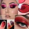Afflano Cool Toned Matte Natural Eyeshadow Palette For Mature Eyes + Red Black Eyeshadow Palette, Highly Pigmented, Blendable Netural Colors Long-Wear, Red Eyeshadow for Brown Goth Natural Makeup view 4