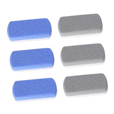 Baluue 6pcs Pumice Stone Foot Scrubber Dead Skin Trimmer Callus Remover Exfoliating Pedicure Stone for Feet