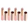 CALLARON Silicone Lip Brush Set of 4 Round Head Lipstick Applicator for Lip Balm and Concealer Portable and Dustproof Makeup Brushes for Women view 1