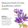 No.or Skincare Herbal Under Eye Gel | Saffron, Almond & Turmeric Blend for Brightening & Firming | Reduces Puffiness, Fine Lines & Dark Circles | Organic & Natural Formula | For Men & Women view 4