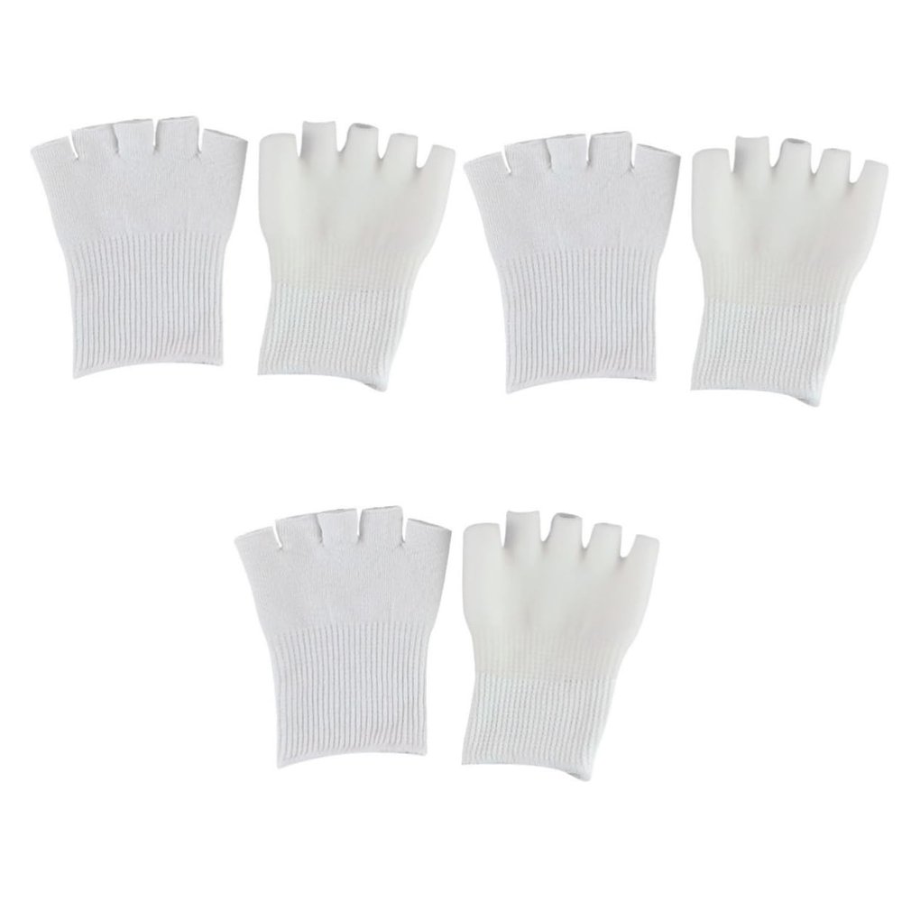 GALPADA 3pairs Gel Toe Cover Socks Moisturizing Foot Care Supplies for Women and Girls Soft Spa Socks for for Home Use and