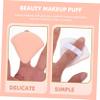ASAKKURA Triangular Makeup Powder Puff 4 Pack Soft Cotton Versatile Wet/Dry Use for Skin Types for Travel and Everyday Makeup view 3
