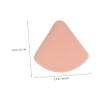 ASAKKURA Triangular Makeup Powder Puff 4 Pack Soft Cotton Versatile Wet/Dry Use for Skin Types for Travel and Everyday Makeup view 4