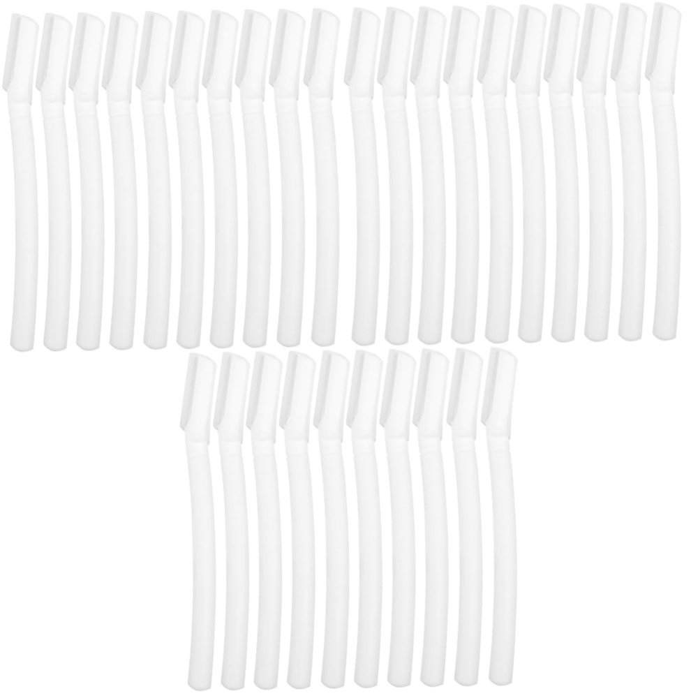 NIYANGLE 30pcs Portable Eyebrow Trimmer Safe Facial Hair for Women Men Lightweight Cover for Eyebrow Grooming Facial Hair Removal at