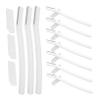 NIYANGLE 30pcs Portable Eyebrow Trimmer Safe Facial Hair for Women Men Lightweight Cover for Eyebrow Grooming Facial Hair Removal at view 3