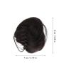 Ipetboom 2pcs Claw Clip Hair Bun Extensions for Women Messy Updo Synthetic Hairpieces Wavy Ponytail Accessories for Casual Wear and Events view 2