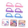Baluue 6pcs Nail Brush Nail Grip Brush for Cleaner Accessory Easy to Use and Carry view 4