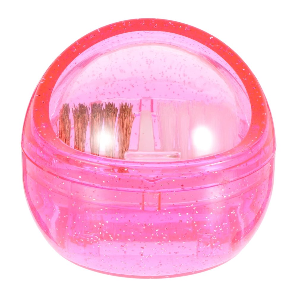 Baluue Nail Drill Cleaning Brush Lightweight Portable Nail Dust Brush for Home Salon Use for Firm Durable Bristles