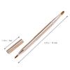 GALPADA Double-Headed Retractable Lip Brush Applicator Makeup Tool for Lipstick and Gloss Application Portable for Travel and Beauty Enthusiasts view 2