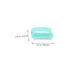 Baluue 4pcs Nail Cleaning Brush Fingernail Scrub Brush for Manicure Nail Art Clean up Easy to Use Random Color view 2