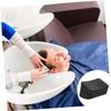 FRCOLOR 2pcs Shampoo Bed Pillow Neck Rest Pillow for Shampoo Bed Hair Washing for Salon Neck Support view 4