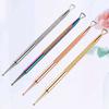 FOMIYES 4pcs Nail Art Pusher Kit Professional Nail Tools Cuticle Peeler Dotting Pen for Manicure Pedicure view 3