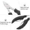 Baluue 7pcs Nail Scissors Grooming Kit Toenail Clipper Fingernail Trimmer Manicure Tool Ultra Sharp Easy to Use view 3