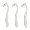 FRCOLOR 3pcs Mini Portable Body Hair Trimmer for Women Stainless Steel Armpit and Bikini Shaver Multi-use Manual Hair Remover for Legs and Sensitive Areas view 1