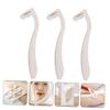 FRCOLOR 3pcs Mini Portable Body Hair Trimmer for Women Stainless Steel Armpit and Bikini Shaver Multi-use Manual Hair Remover for Legs and Sensitive Areas view 2