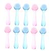 Baluue 10pcs Handle Grip Scrub Brush for Nail Cleaning Multi Functional Fingernail and Toenail Dust Durable Cleaning Brush for Home Use and view 1
