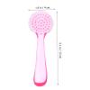 Baluue 10pcs Handle Grip Scrub Brush for Nail Cleaning Multi Functional Fingernail and Toenail Dust Durable Cleaning Brush for Home Use and view 4
