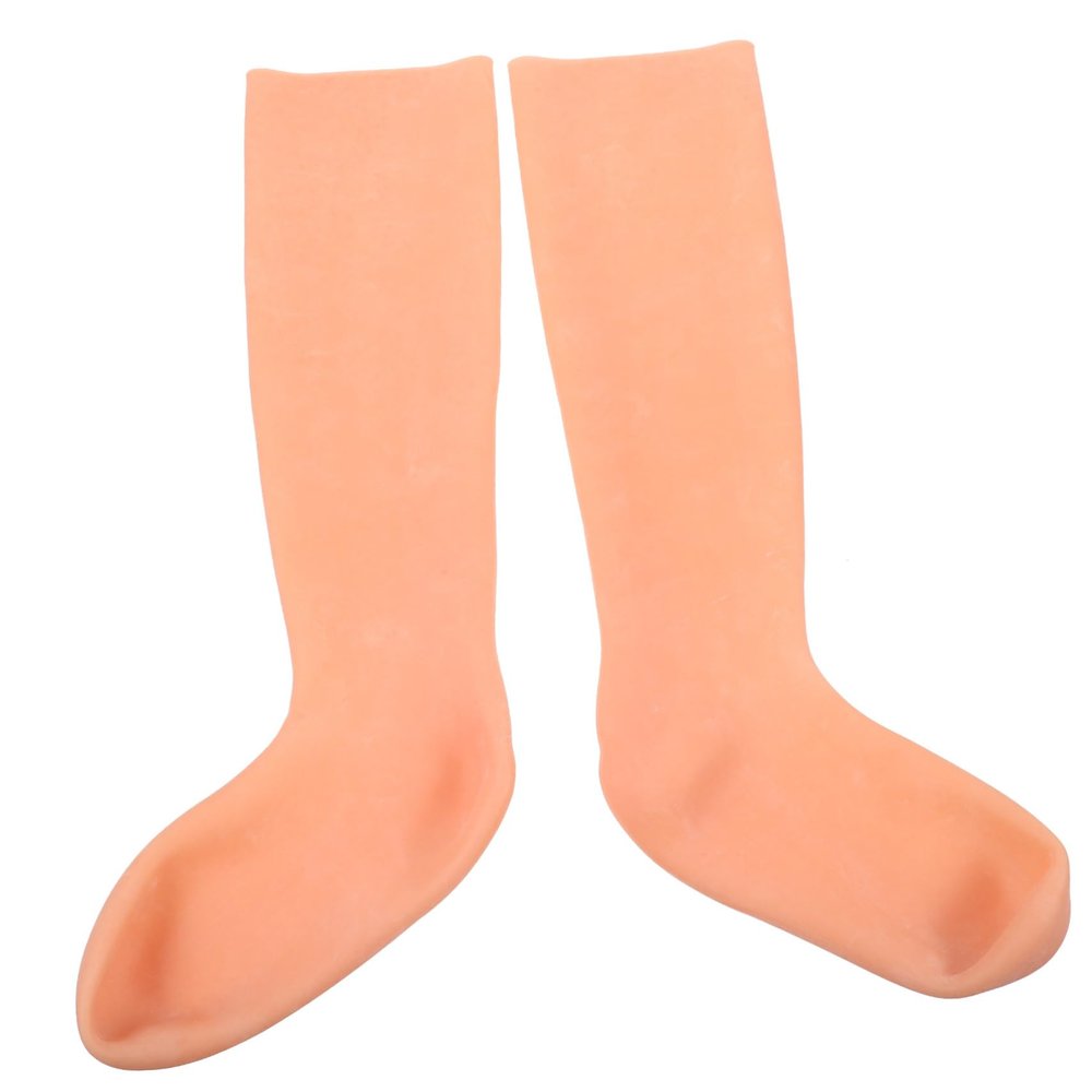 TOVINANNA Overnight Moisturizing Socks Foot Scrubber Exfoliating Foot Wraps for Cracked Heel Women Care Ankle Sleeve for Plantar Fasciitis Relief