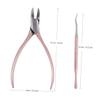 CALLARON Stainless Steel Nail Clipper Set 2pcs Grooming Kit for Fingernails and Toenails Portable Manicure Tools Nail File for Men and Women view 4