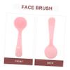 SAFIGLE 3pcs Silicone Facial Cleaning Tool Brush Cleanser Face Wash Face Cleaner Facial Exfoliator Women Brush view 3