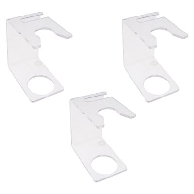 Healvian 3Pcs Beard Brush Stand Set Badger Hair Razor Holder Foam Brush Holder for Men Stylish Bathroom Organizer for Shaving Tools