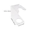 Healvian 3Pcs Beard Brush Stand Set Badger Hair Razor Holder Foam Brush Holder for Men Stylish Bathroom Organizer for Shaving Tools view 2