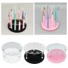 12 Holes Tweezers Holder Acrylic Tweezers Stand Eyelash Tweezers Storage Rack Tweezers Display Stand For Displaying view 2
