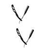 Beavorty 2pcs Manual Shaving for Men Ergonomic Design - Handle for Beard Trimming Eyebrow Shaving view 1